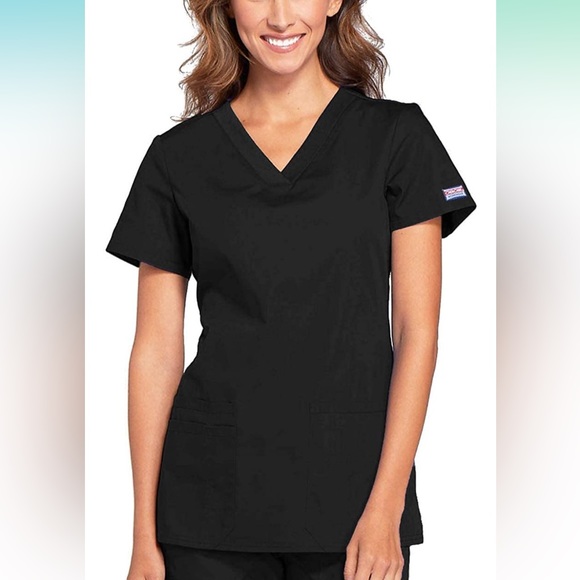 Black 🖤Cherokee Women Scrub Set 🏥 - Picture 9 of 13